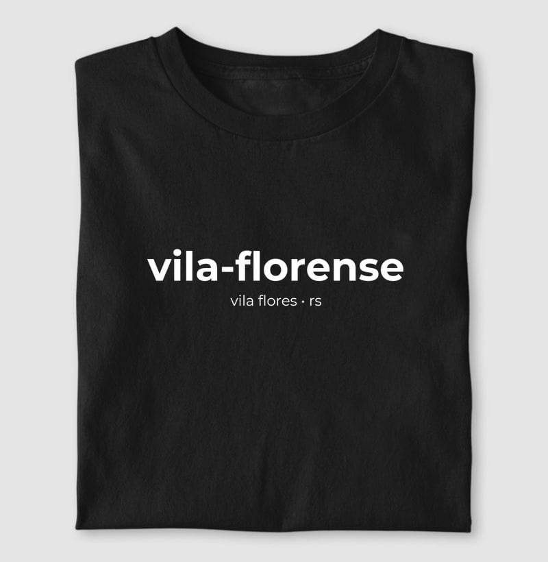 Camiseta Gentílico de Vila Flores