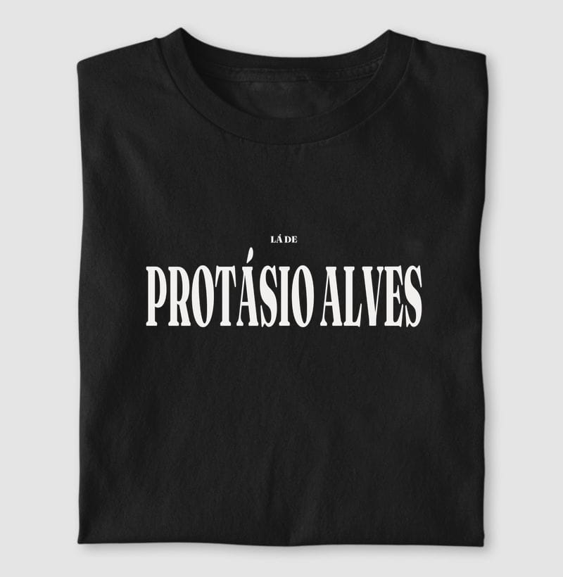 Camiseta Tipografia de Protásio Alves