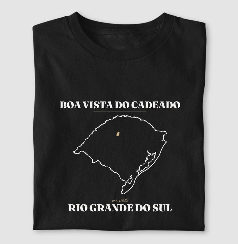 Camiseta Legado de Boa Vista do Cadeado