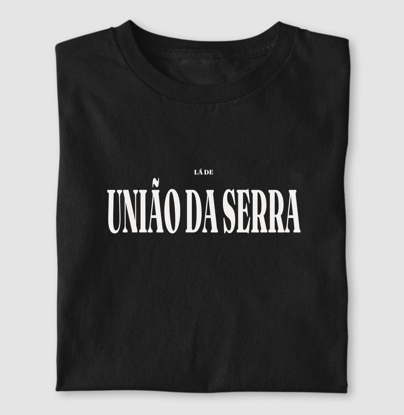 Camiseta Tipografia de União da Serra