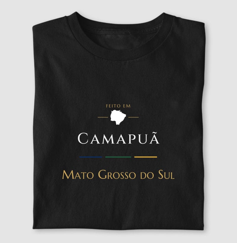 Camiseta Feito em de Camapuã