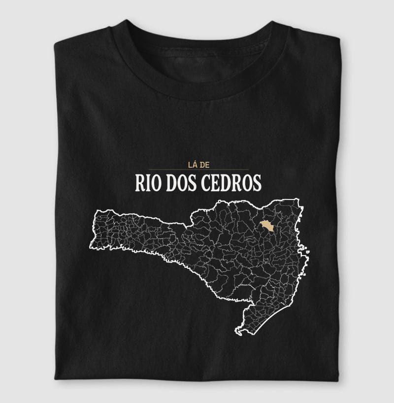 Camiseta Território de Rio dos Cedros
