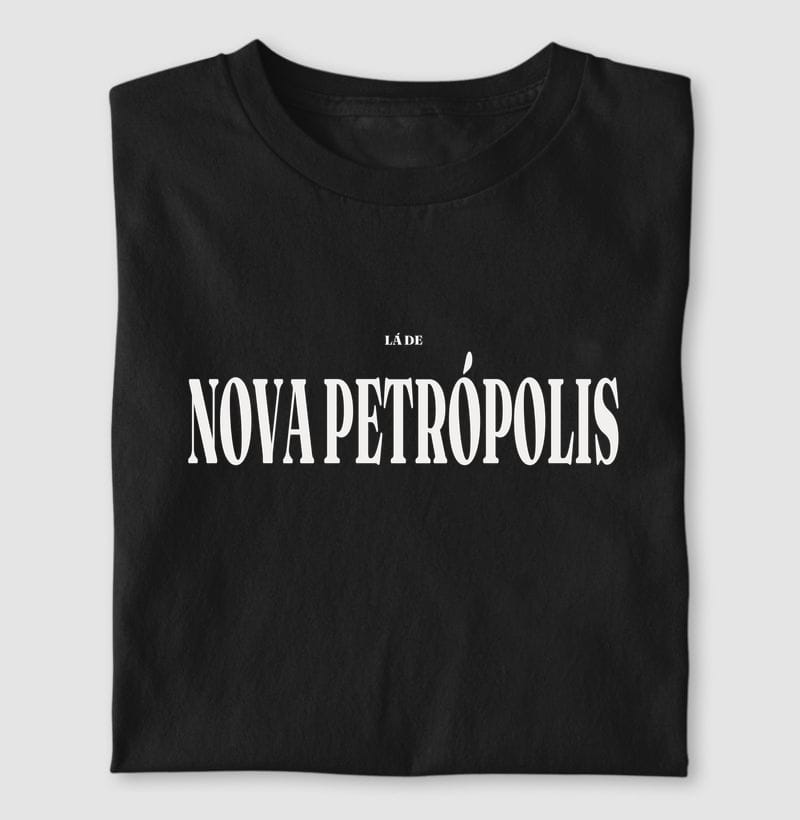 Camiseta Tipografia de Nova Petrópolis