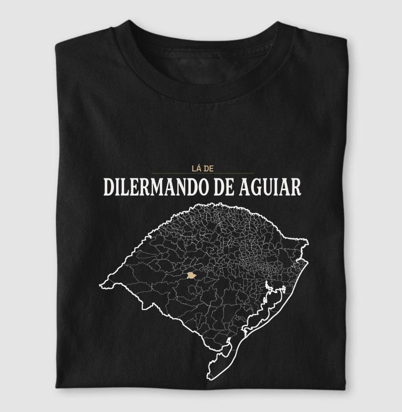Camiseta Território de Dilermando de Aguiar
