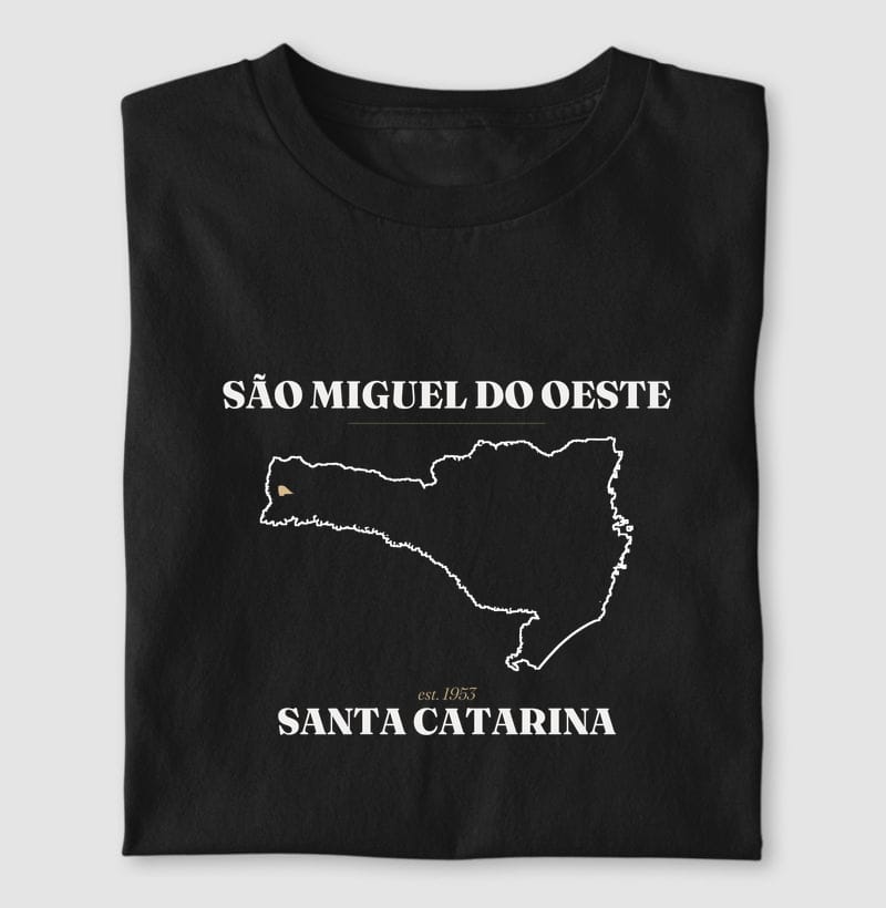 Camiseta Legado de São Miguel do Oeste