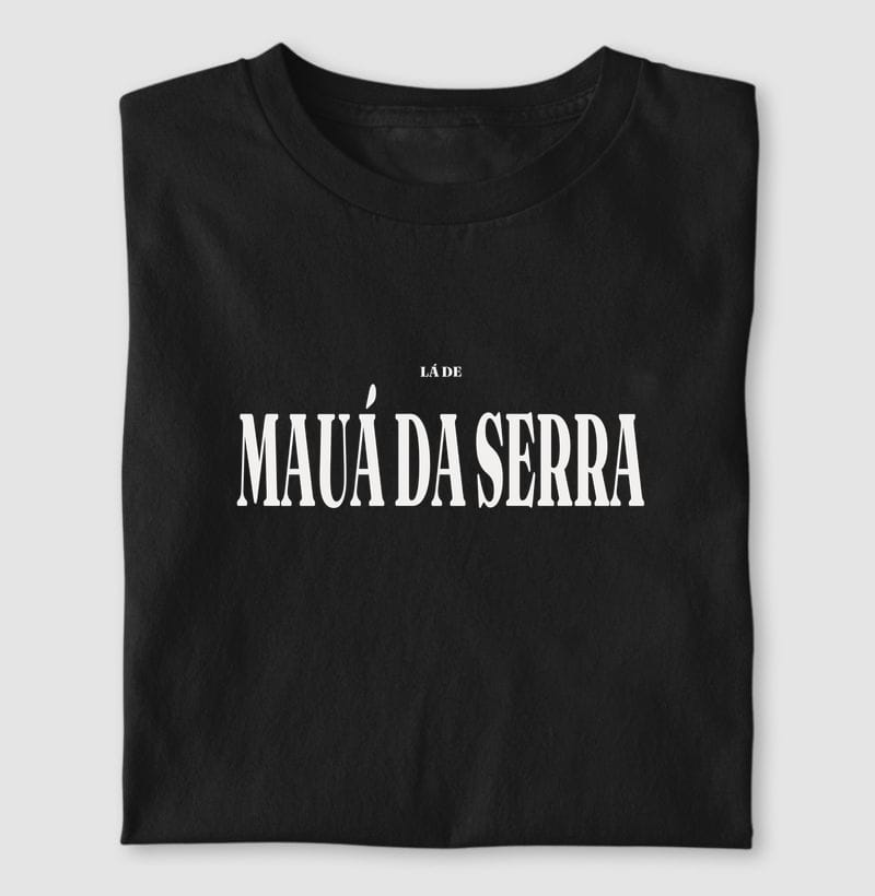 Camiseta Tipografia de Mauá da Serra
