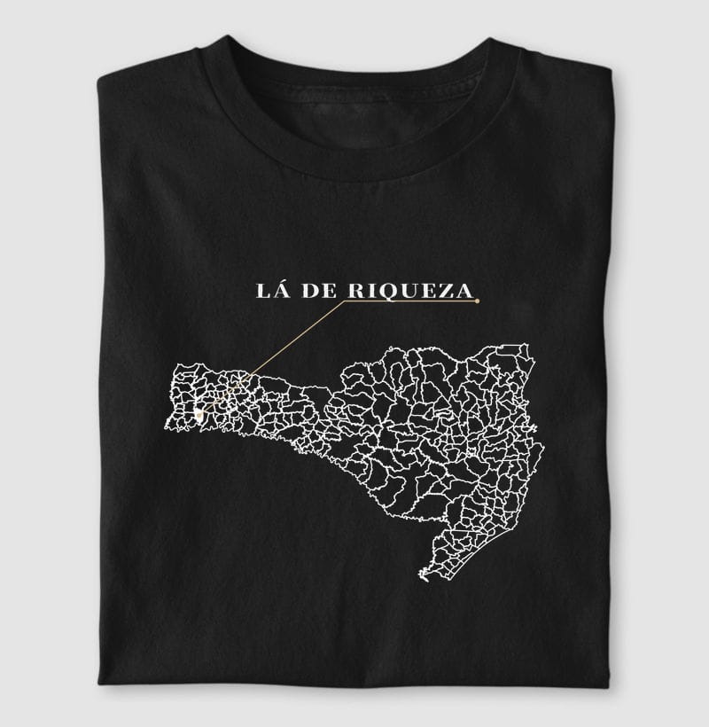 Camiseta Ponto de Origem de Riqueza