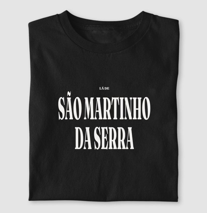Camiseta Tipografia de São Martinho da Serra