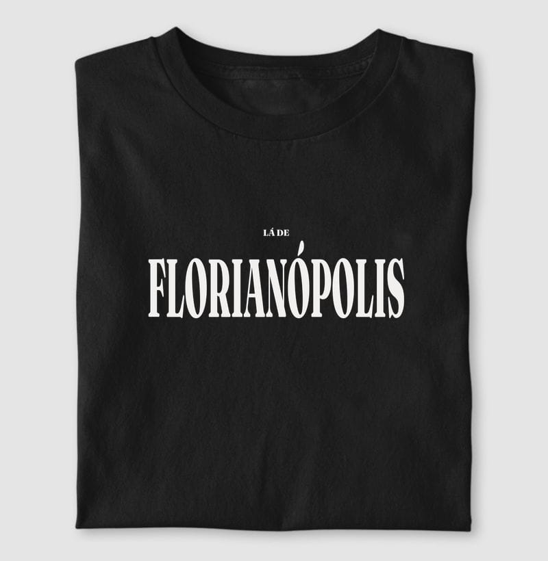 Camiseta Tipografia de Florianópolis