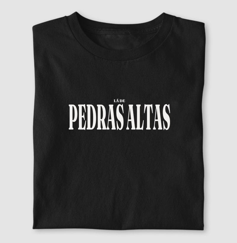 Camiseta Tipografia de Pedras Altas