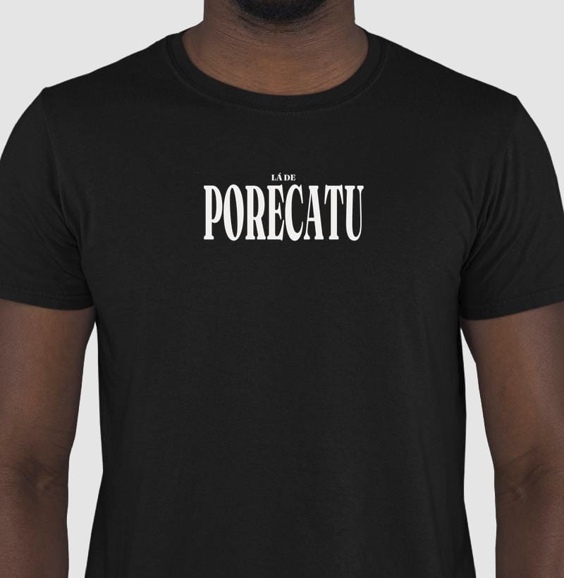 Camiseta Tipografia de Porecatu