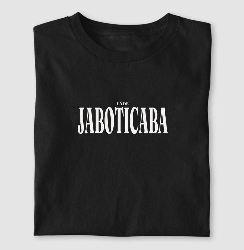 Camiseta Tipografia de Jaboticaba