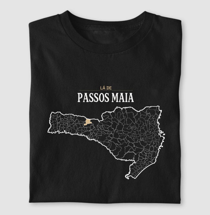 Camiseta Território de Passos Maia