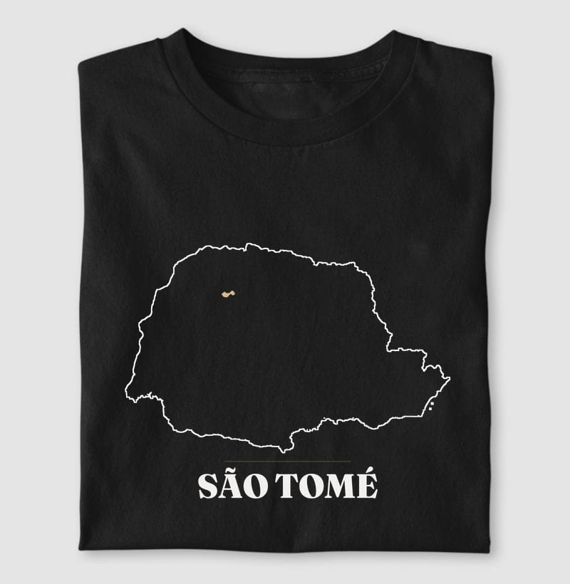 Camiseta Traço de São Tomé