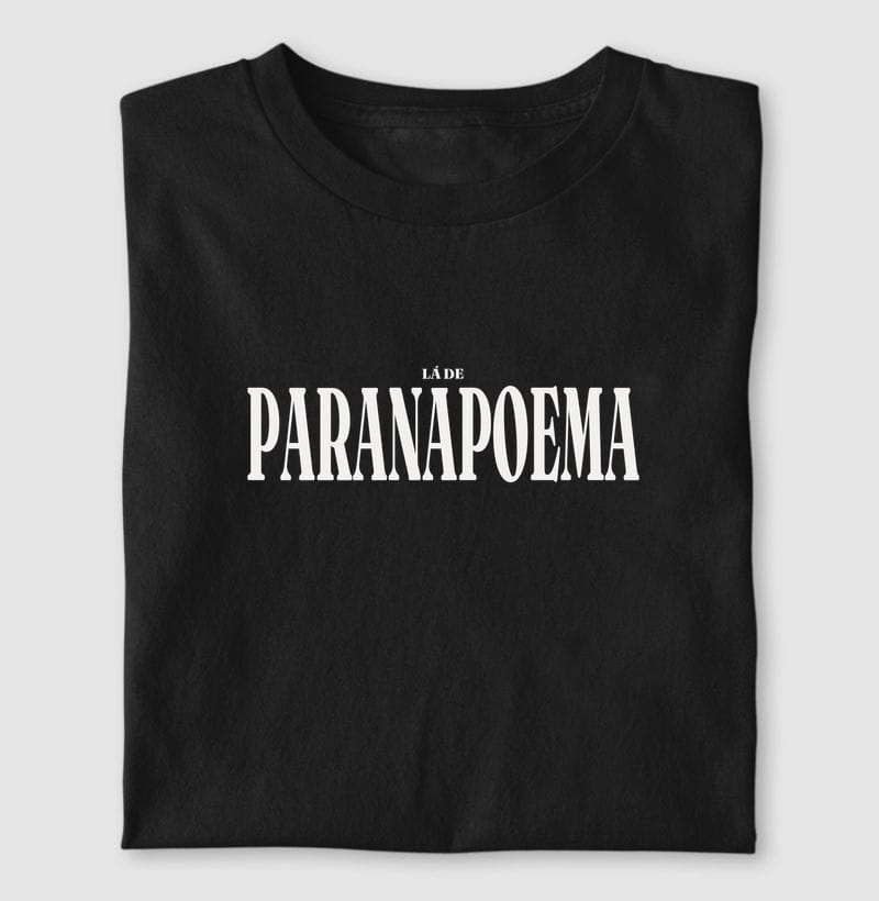 Camiseta Tipografia de Paranapoema