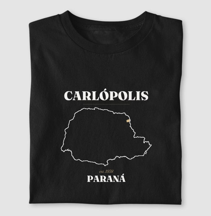 Camiseta Legado de Carlópolis