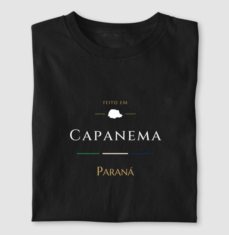 Camiseta Feito em de Capanema