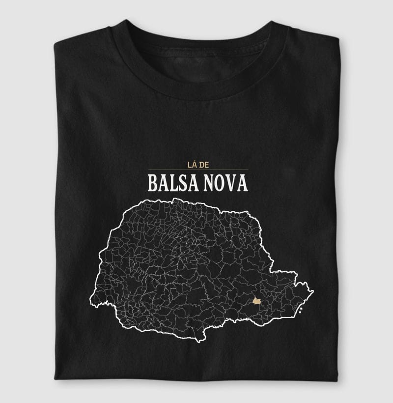 Camiseta Território de Balsa Nova