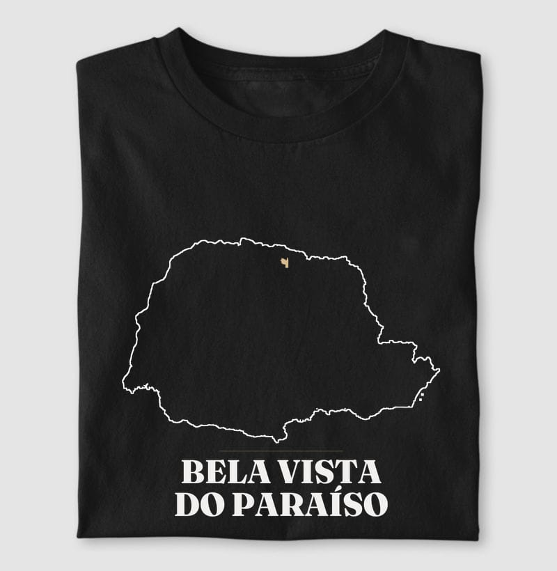 Camiseta Traço de Bela Vista do Paraíso