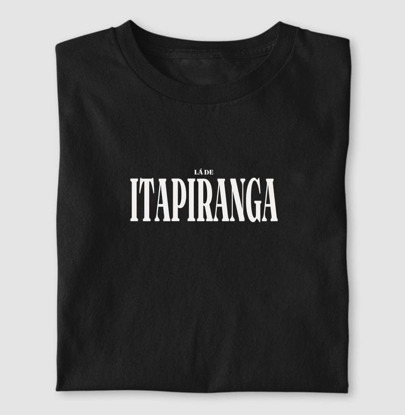 Camiseta Tipografia de Itapiranga