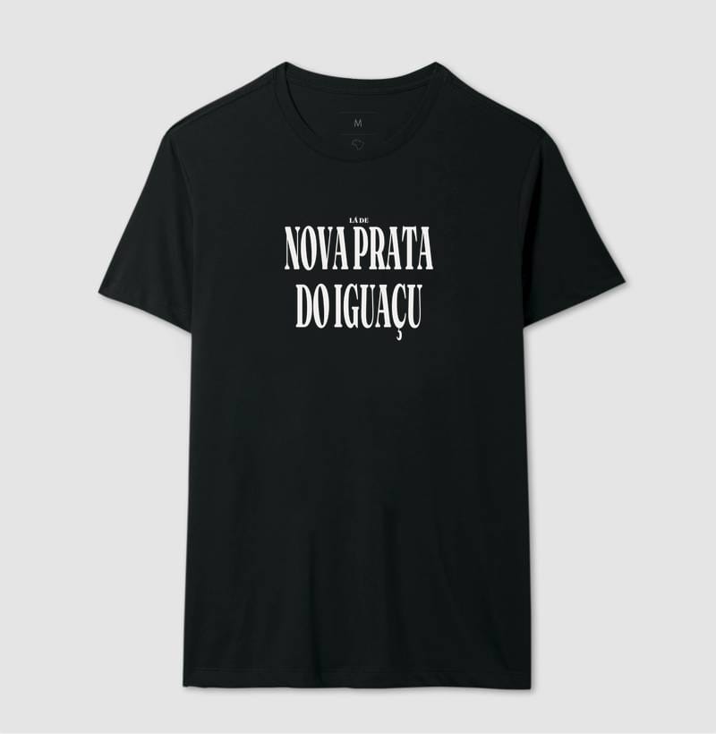 Camiseta Tipografia de Nova Prata do Iguaçu
