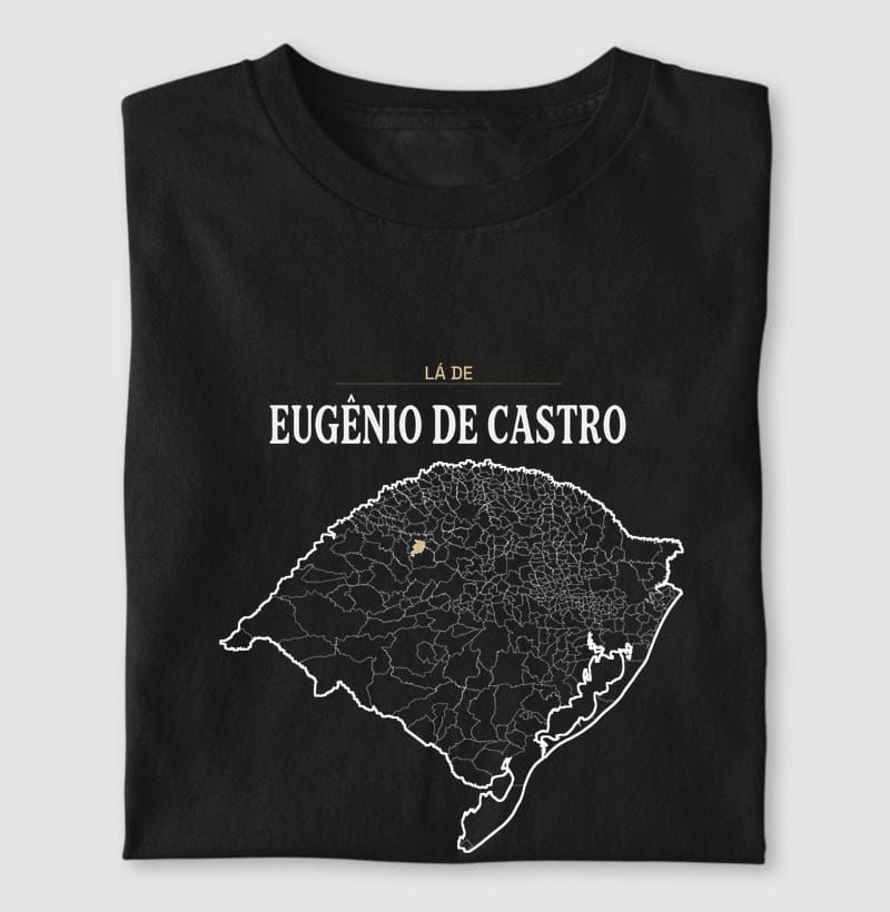 Camiseta Território de Eugênio de Castro