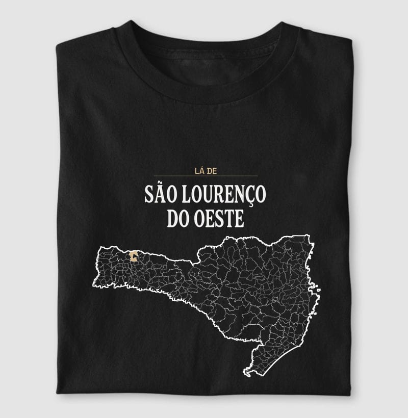 Camiseta Território de São Lourenço do Oeste