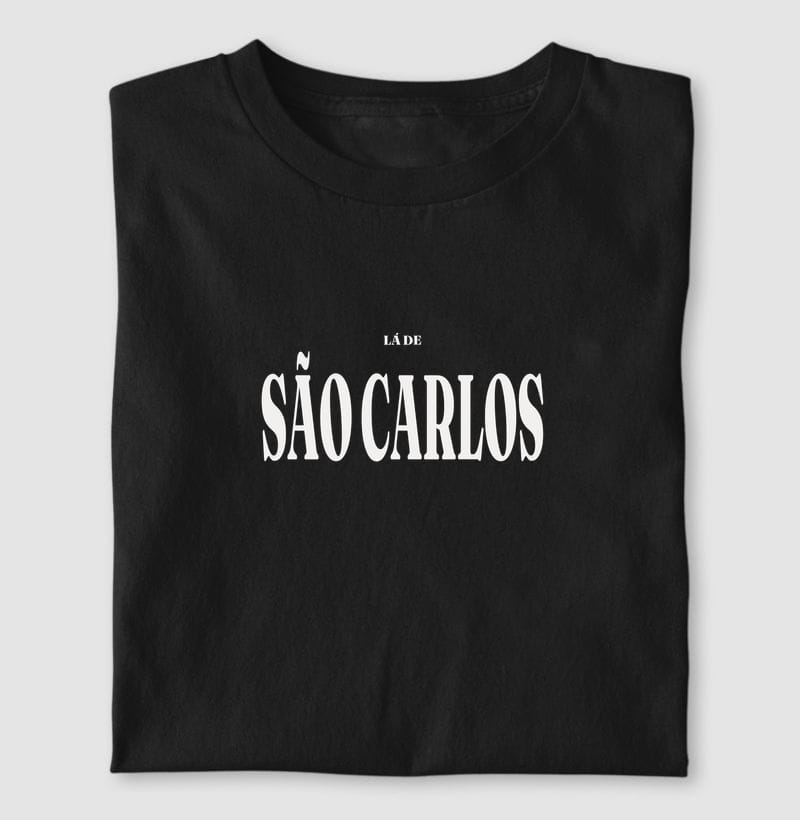 Camiseta Tipografia de São Carlos