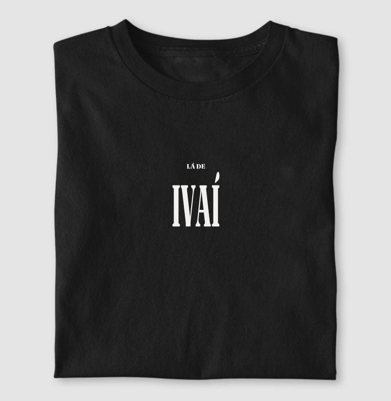 Camiseta Tipografia de Ivaí