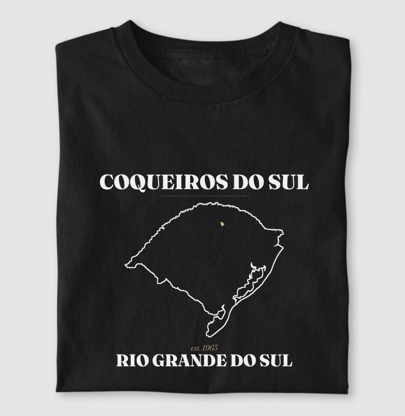 Camiseta Legado de Coqueiros do Sul