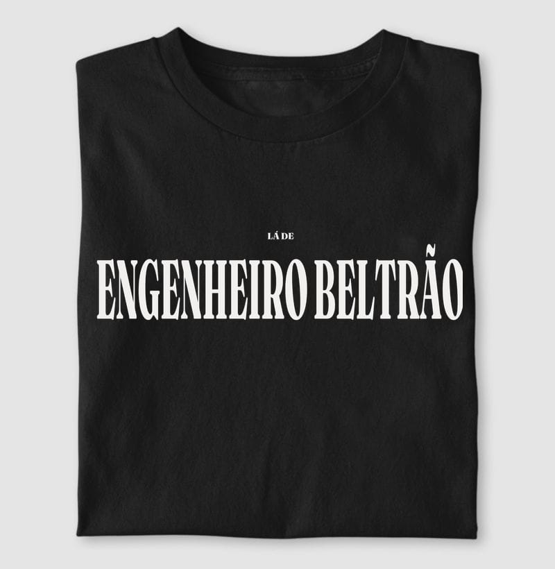 Camiseta Tipografia de Engenheiro Beltrão