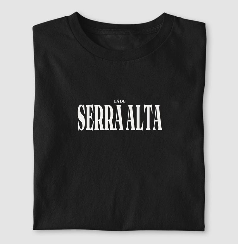 Camiseta Tipografia de Serra Alta