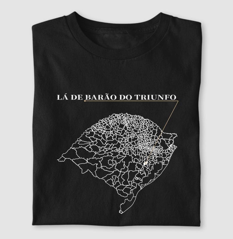 Camiseta Ponto de Origem de Barão do Triunfo