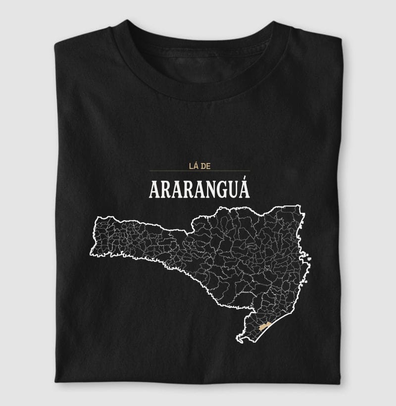 Camiseta Território de Araranguá