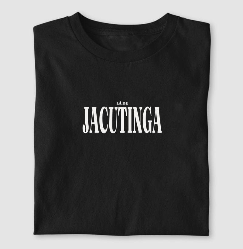 Camiseta Tipografia de Jacutinga