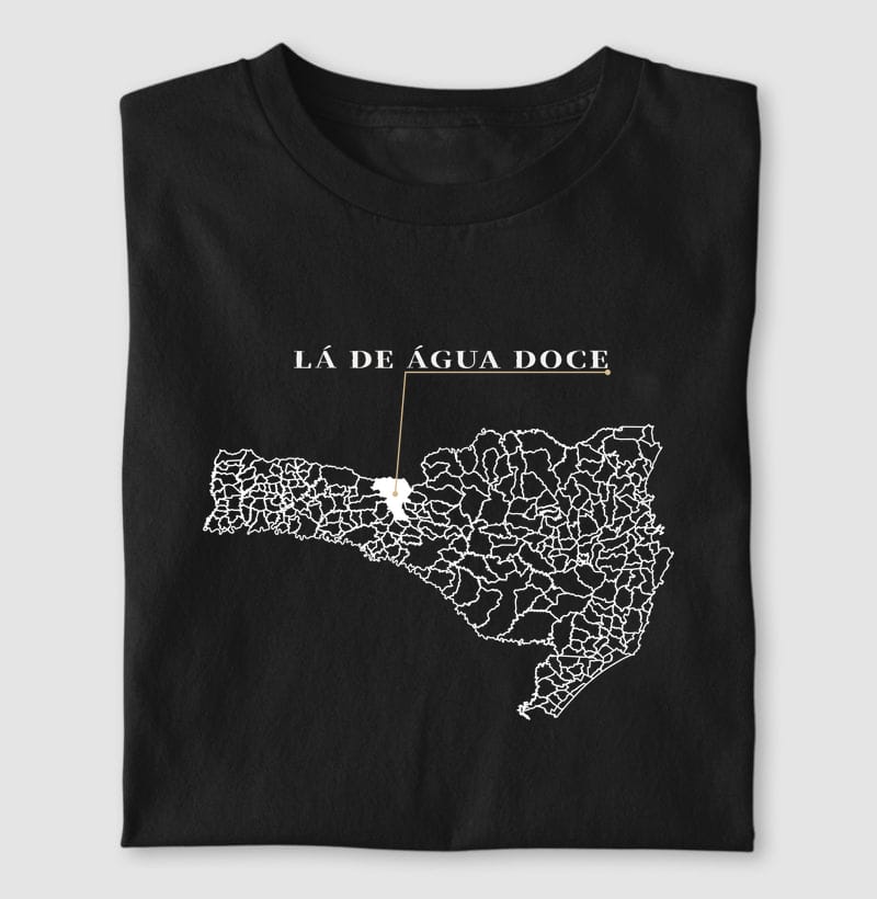 Camiseta Ponto de Origem de Água Doce