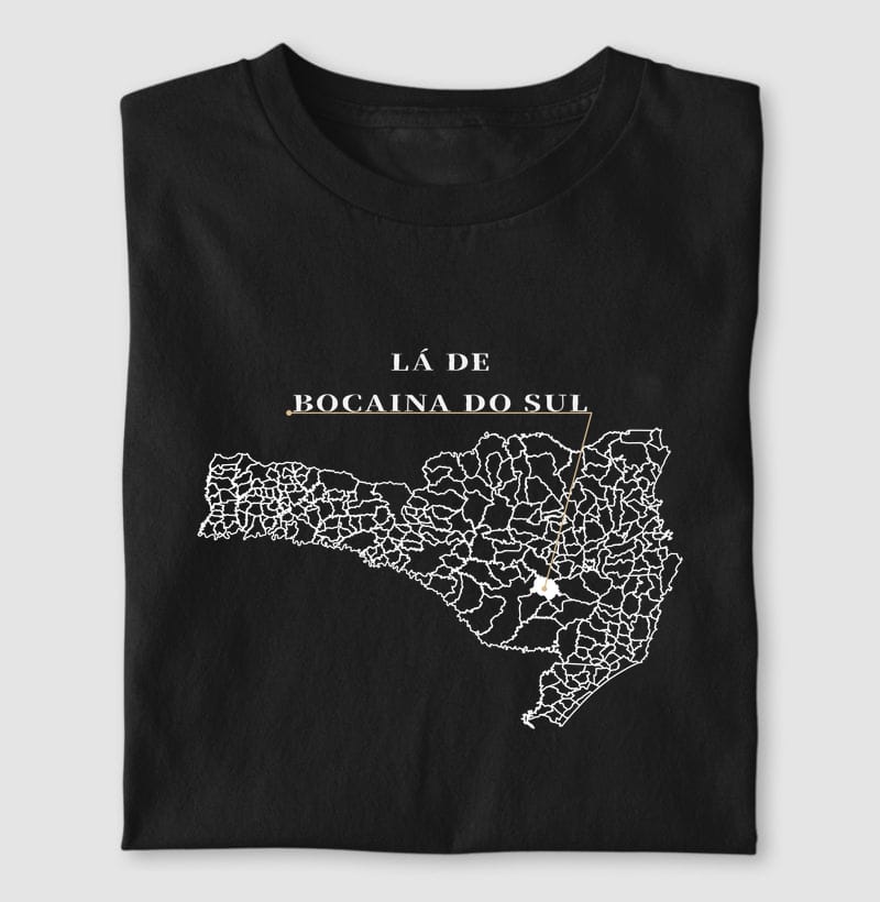 Camiseta Ponto de Origem de Bocaina do Sul