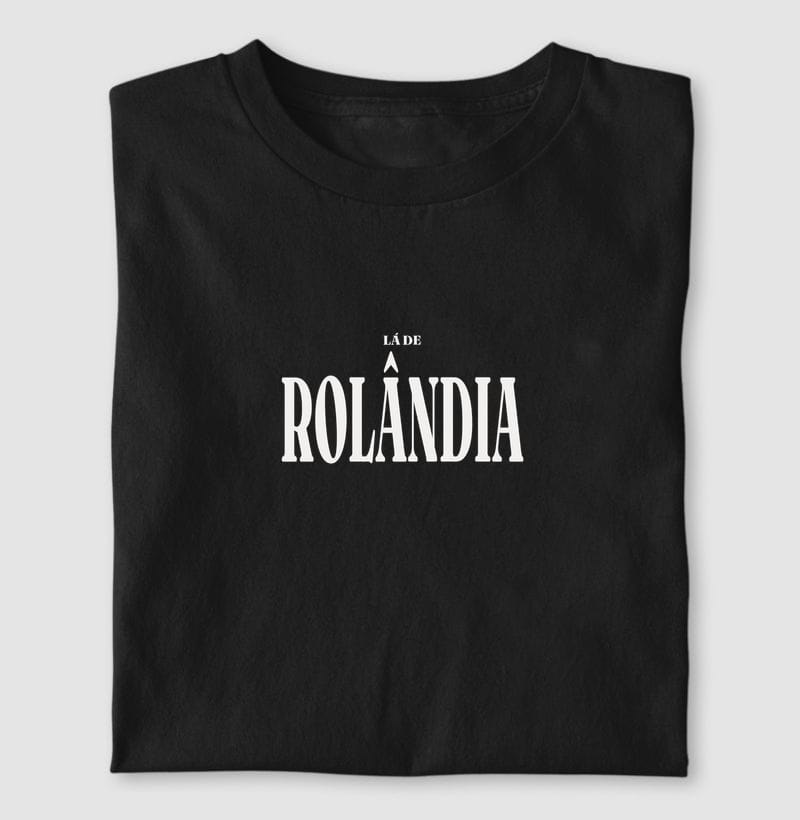 Camiseta Tipografia de Rolândia