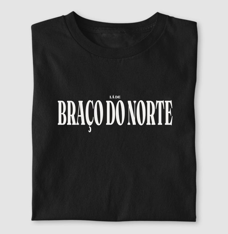 Camiseta Tipografia de Braço do Norte