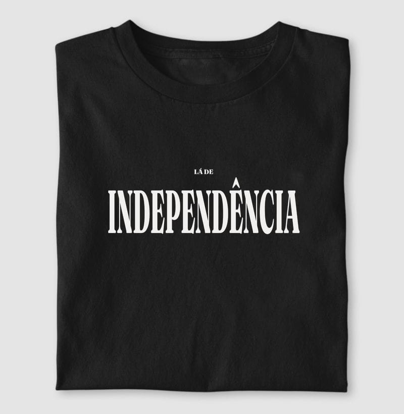 Camiseta Tipografia de Independência