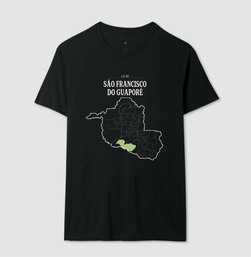 Camiseta Território de São Francisco do Guaporé