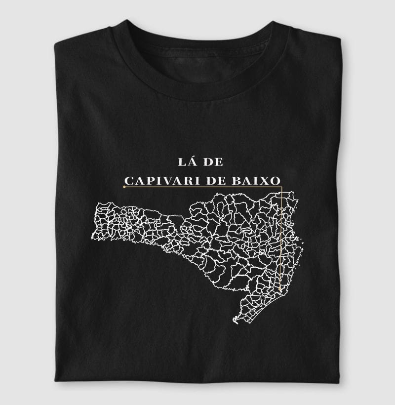 Camiseta Ponto de Origem de Capivari de Baixo