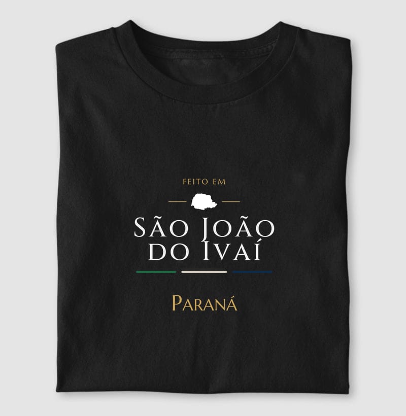 Camiseta Feito em de São João do Ivaí