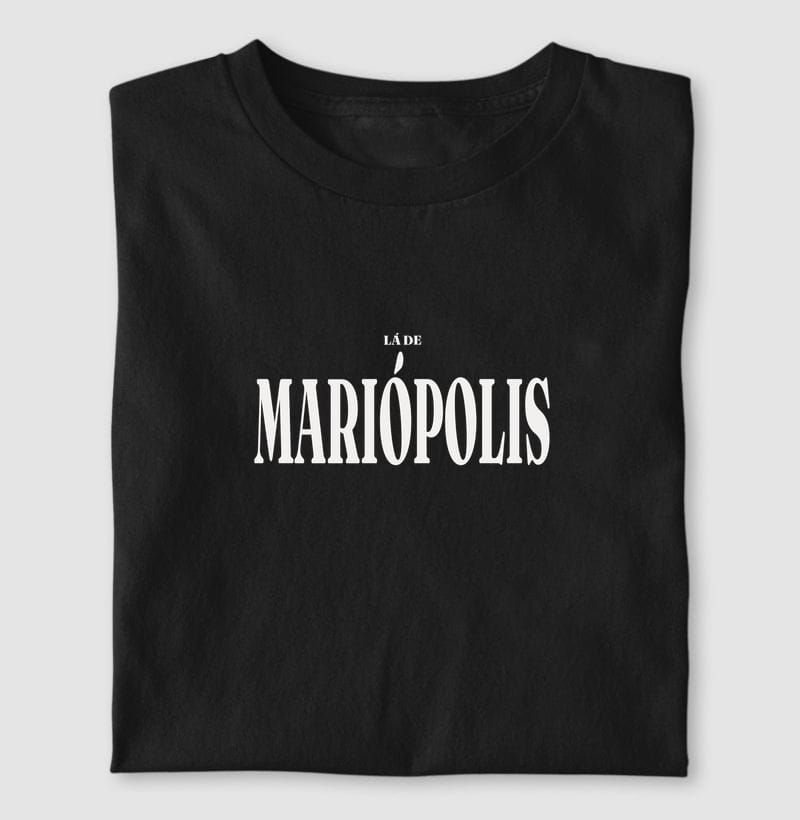 Camiseta Tipografia de Mariópolis