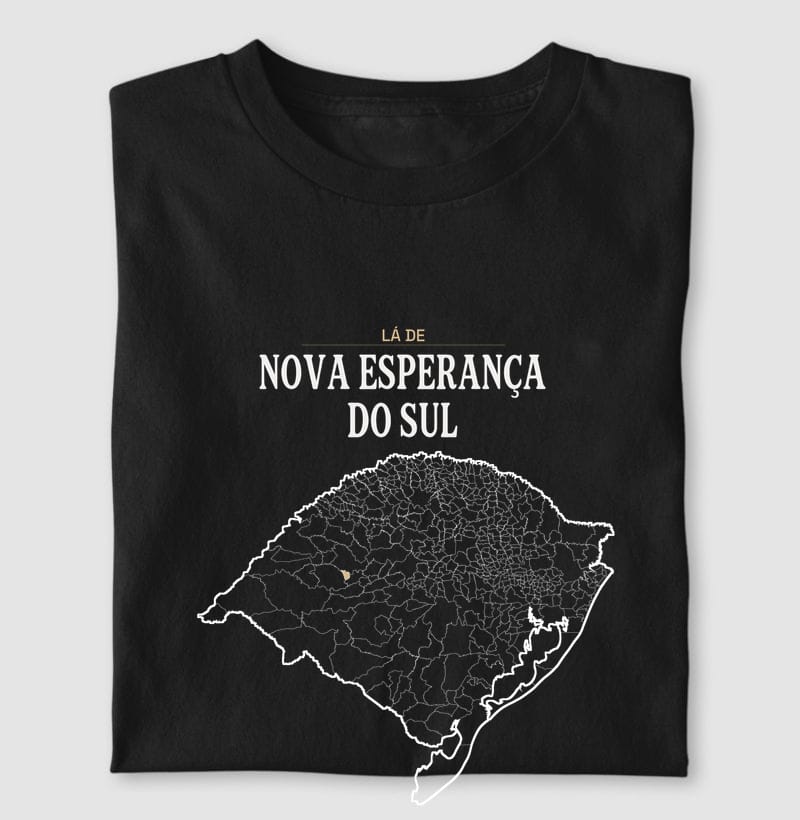 Camiseta Território de Nova Esperança do Sul