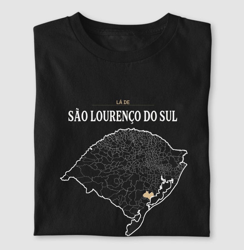 Camiseta Território de São Lourenço do Sul
