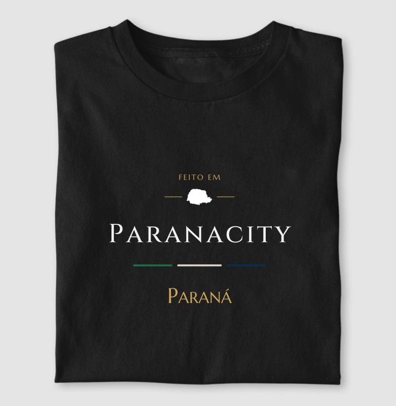 Camiseta Feito em de Paranacity