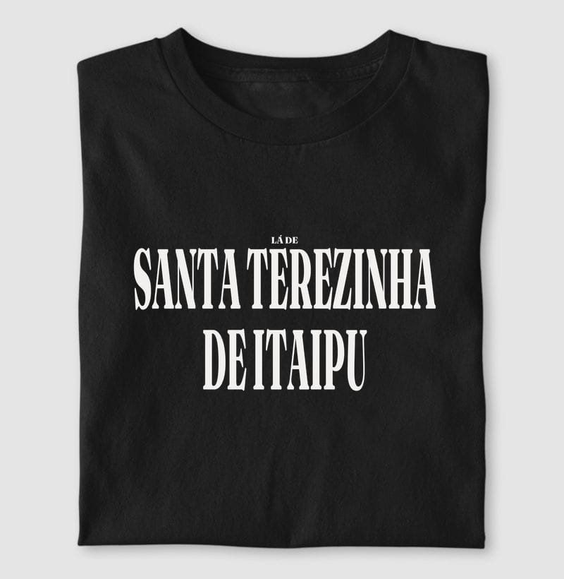 Camiseta Tipografia de Santa Terezinha de Itaipu