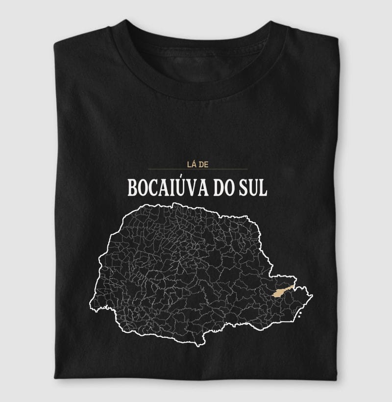 Camiseta Território de Bocaiúva do Sul