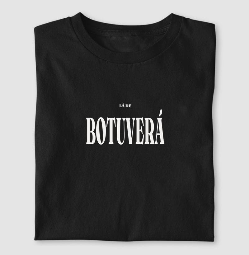 Camiseta Tipografia de Botuverá